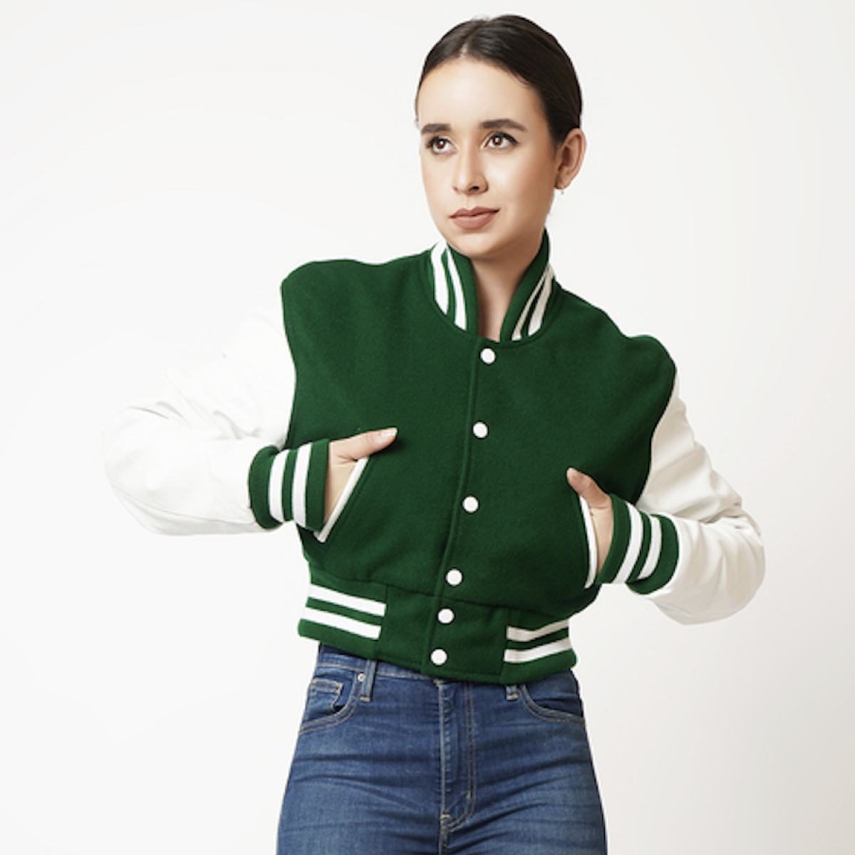 Kelly green jacket on sale womens